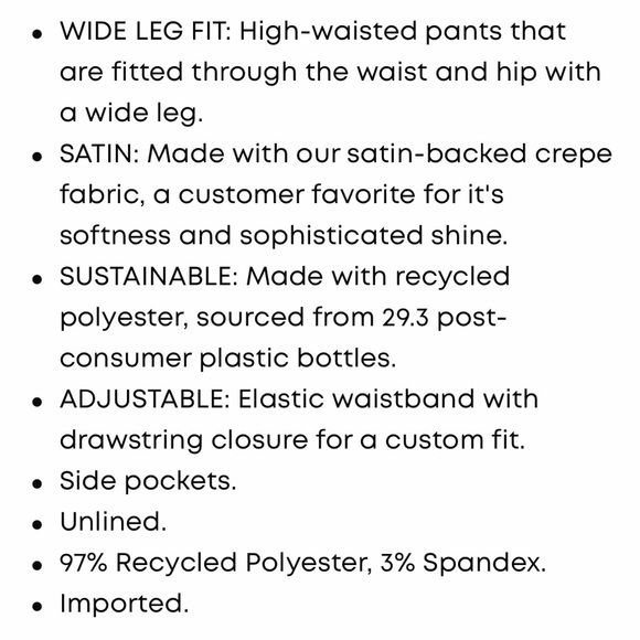 Banana Republic wide leg satin pull on pants in leopard print fresh taupe - Picture 11 of 11